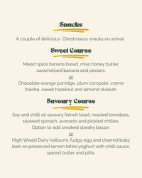 Christmas Brunch Pop-Up at King Edward Hall, Lindfield - Saturday 12th December 2026