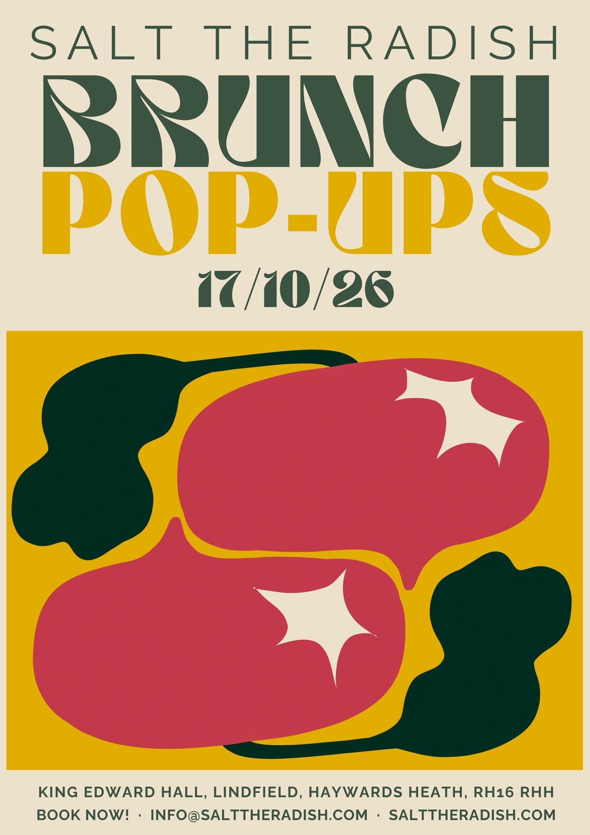 Brunch Pop-Up at King Edward Hall, Lindfield - Saturday 17th October 2026