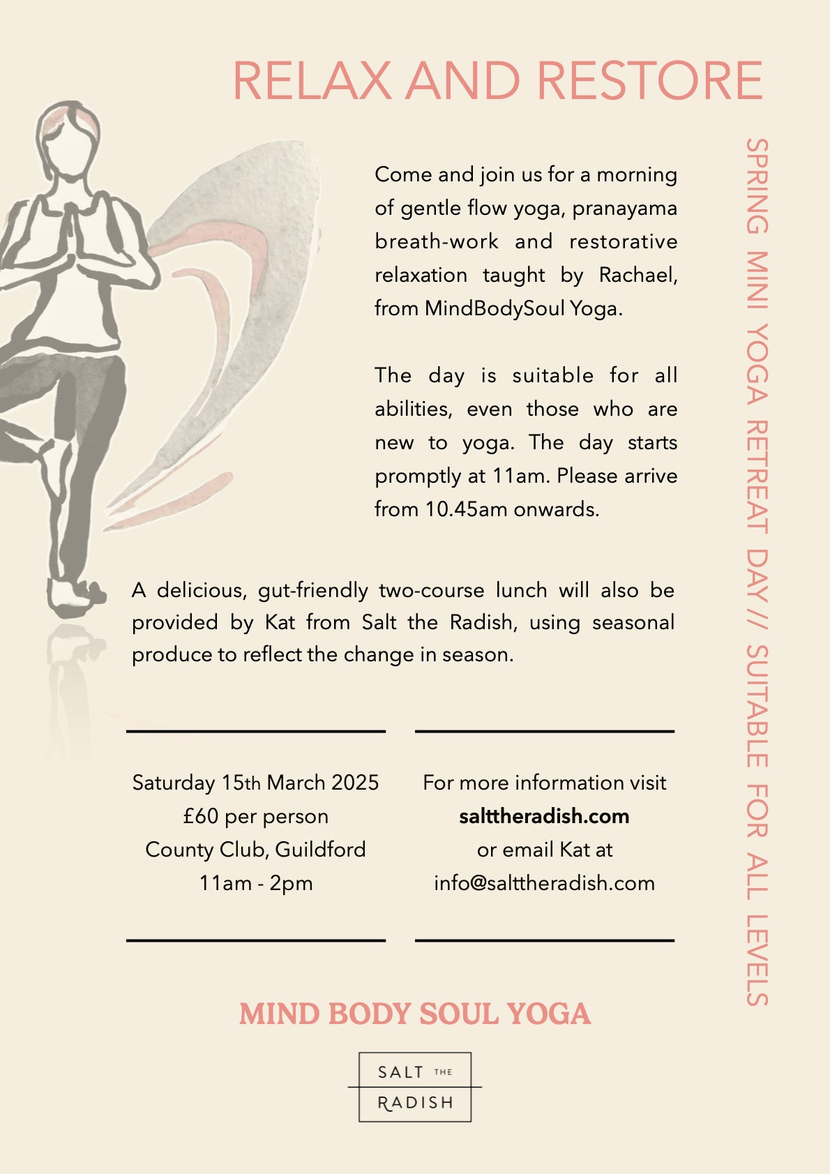 Spring Mini Yoga Retreat Day Guildford