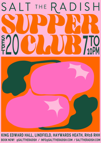 Sussex Supper Club at King Edward Hall, Lindfield - Friday 20th September 2024